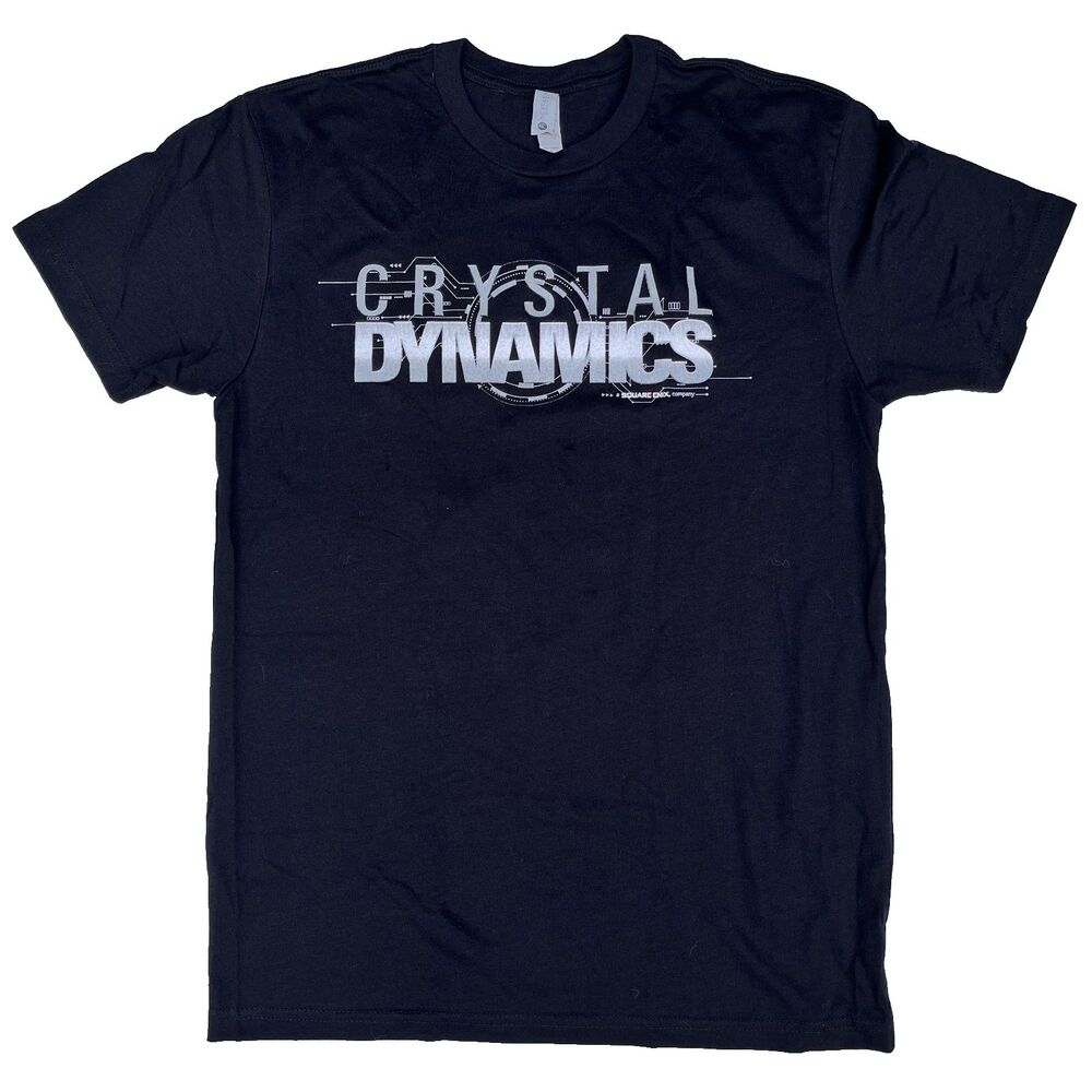 Crystal Dynamics 2020 Square Enix Promotional T-Shirt Small Unisex Gaming